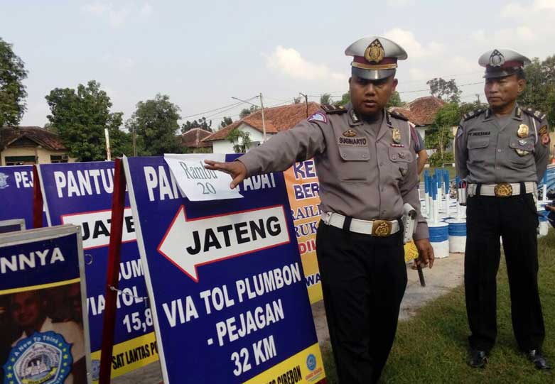 Jalur yang Dilewati Pemudik Segera Dipasang Tolo-tolo