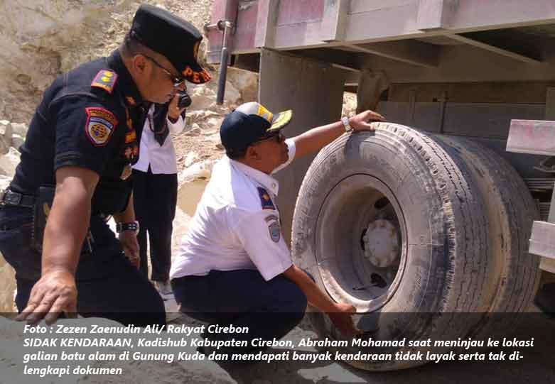 Banyak Truk Batu Alam Tak Lengkapi Dokumen