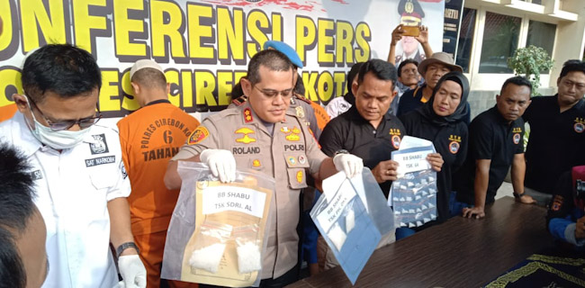 Sat Narkoba Polres Cirebon Kota Amankan Pasutri Sindikat Sabu Jaringan Lapas Ciamis