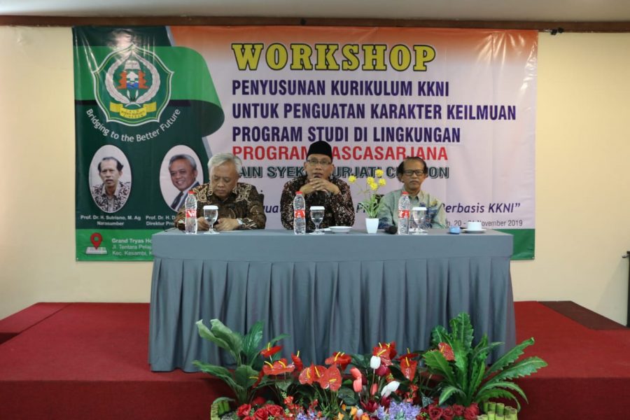 Godok Kurikulum, Direktur Pascasarjana IAIN Cirebon Ingin Ciptakan Lulusan Ahli di Bidangnya
