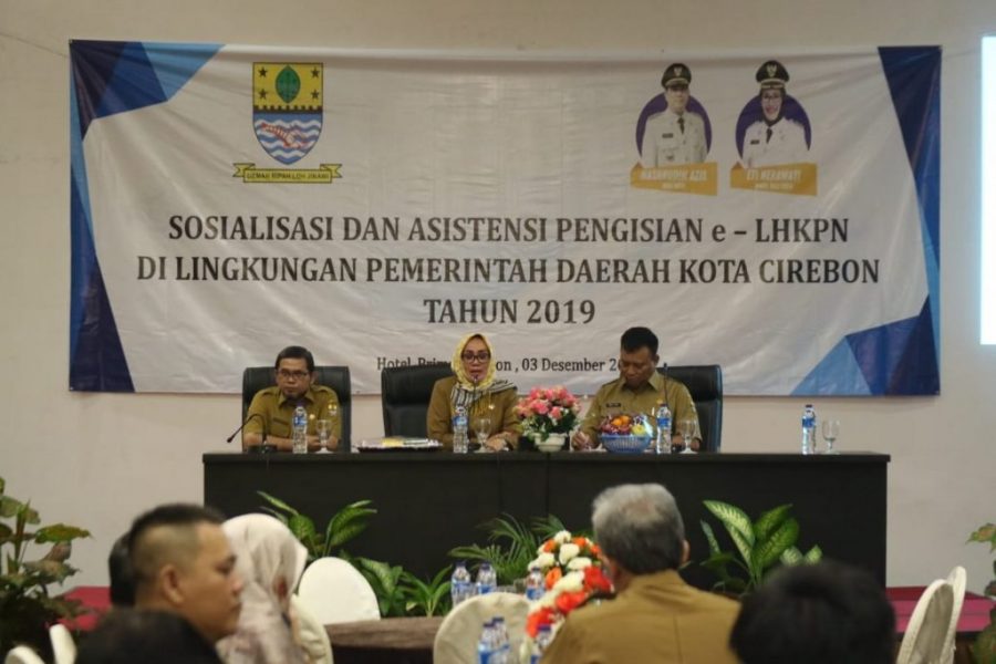 97,18 Perselon Eselon II Selesai E-LHKPN, Eti Herawati: Kita Komitmen Jalankan Pemerintahan Kota Cirebon yang 