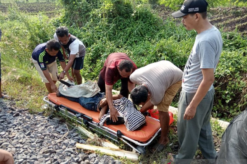 Diduga Gangguan Pendengaran, Pejalan Kaki Tertabrak KA Siliwangi