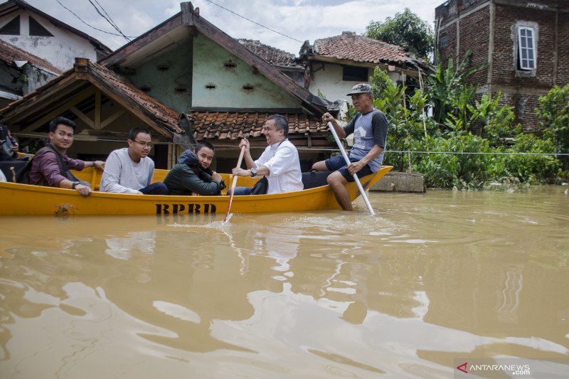 Warga Terdampak Banjir di Kabupaten Bandung Menjadi 60.055 Jiwa