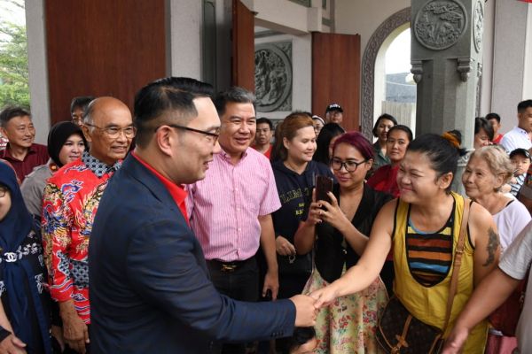 Di Vihara Samudra Bhakti, Ridwan Kamil:  Keberagaman Menjadi Kekayaan Indonesia