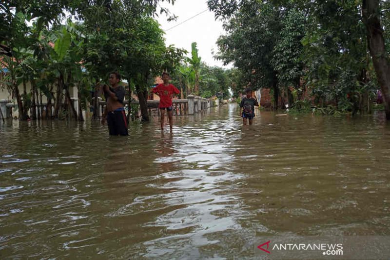 Kerusakan Pintu Air Sungai Cisanggarung Sebabkan Banjir di 8 Desa