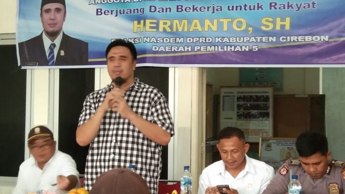 DPRD Kabupaten Cirebon Dorong Pemkab Normalisasi Bendungan Untuk Irigasi