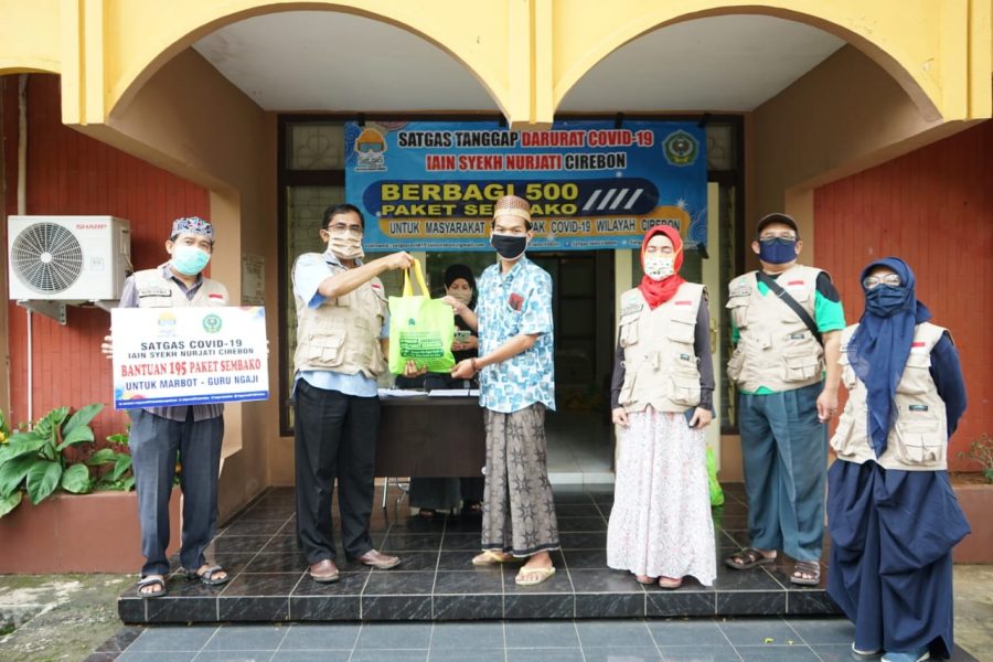 Donasi Satgas Covid-19 IAIN Cirebon Mulai Dibagikan