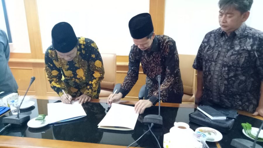 Kian Progresif, FUAD IAIN Cirebon Teken MoU dengan FDIKOM UIN Jakarta