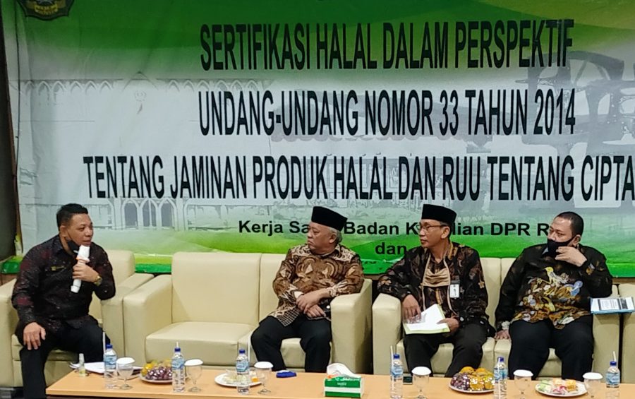 Badan Keahlian DPR RI Gaet IAIN Cirebon Rumuskan JPH Perspektif RUU Cipta Kerja