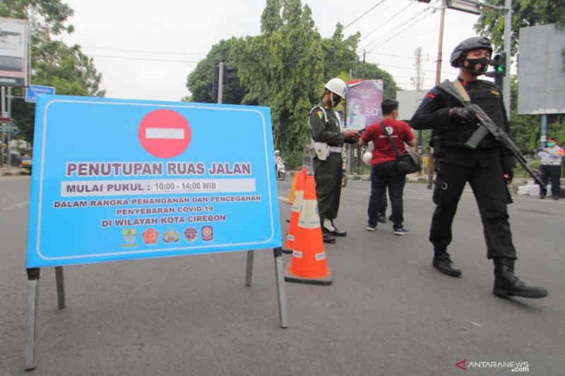 Tekan Sebaran Covid-19, Pemkot Cirebon Rekayasa Lalin Sistem Buka Tutup di 9 Titik Jalan Raya