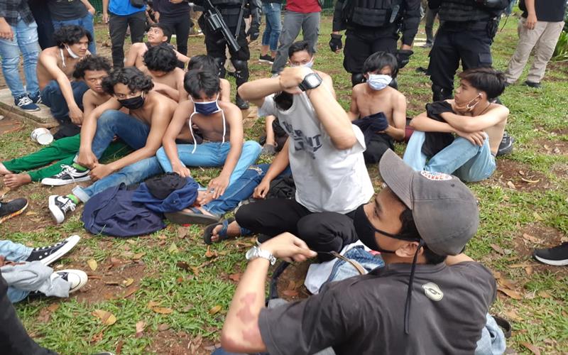 KPAI Temukan Pelajar Ikut Demonstrasi Omnibus Law Bosan PJJ