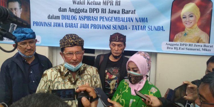 Wacana Penggantian Nama Jawa Barat Jadi Provinsi Sunda, MPR: Dekati Presiden, Cari Tokoh, Minta Waktu