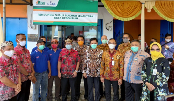 Bank Bjb Apresiasi BUMDes Mart di Kabupaten Cirebon