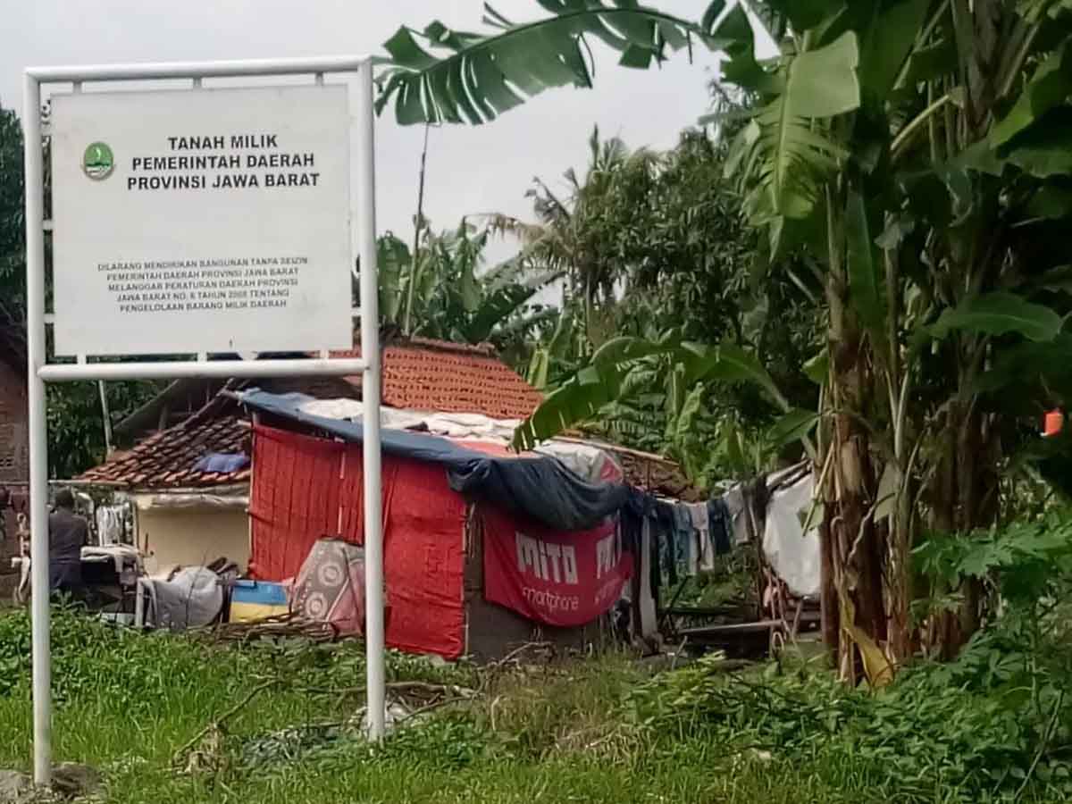 Diduga, Ada Oknum Sewakan Lahan Milik Negara di Desa Jamblang