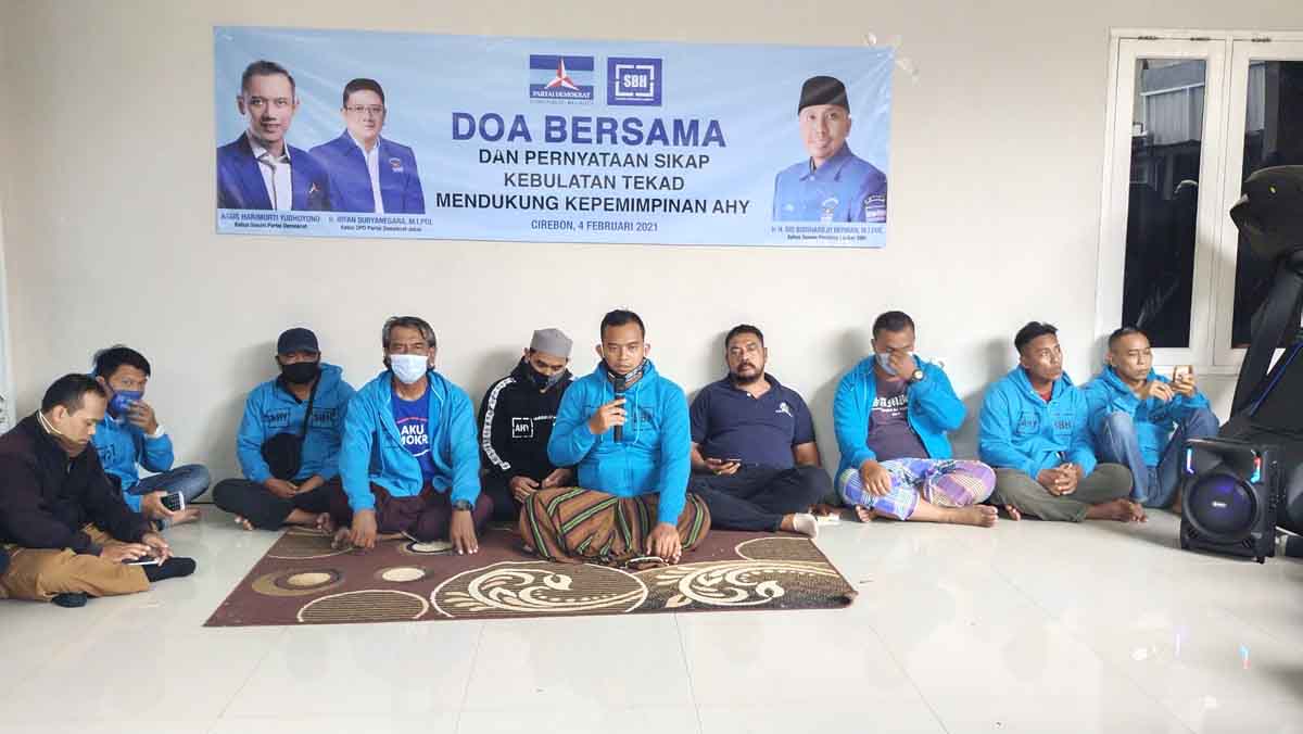 Isu Kudeta, Kader Demokrat Cirebon Doakan AHY