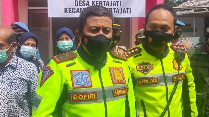 Polisi Larang Kendaraan Besar Melintas di Jalan Raya Wado-Malangbong