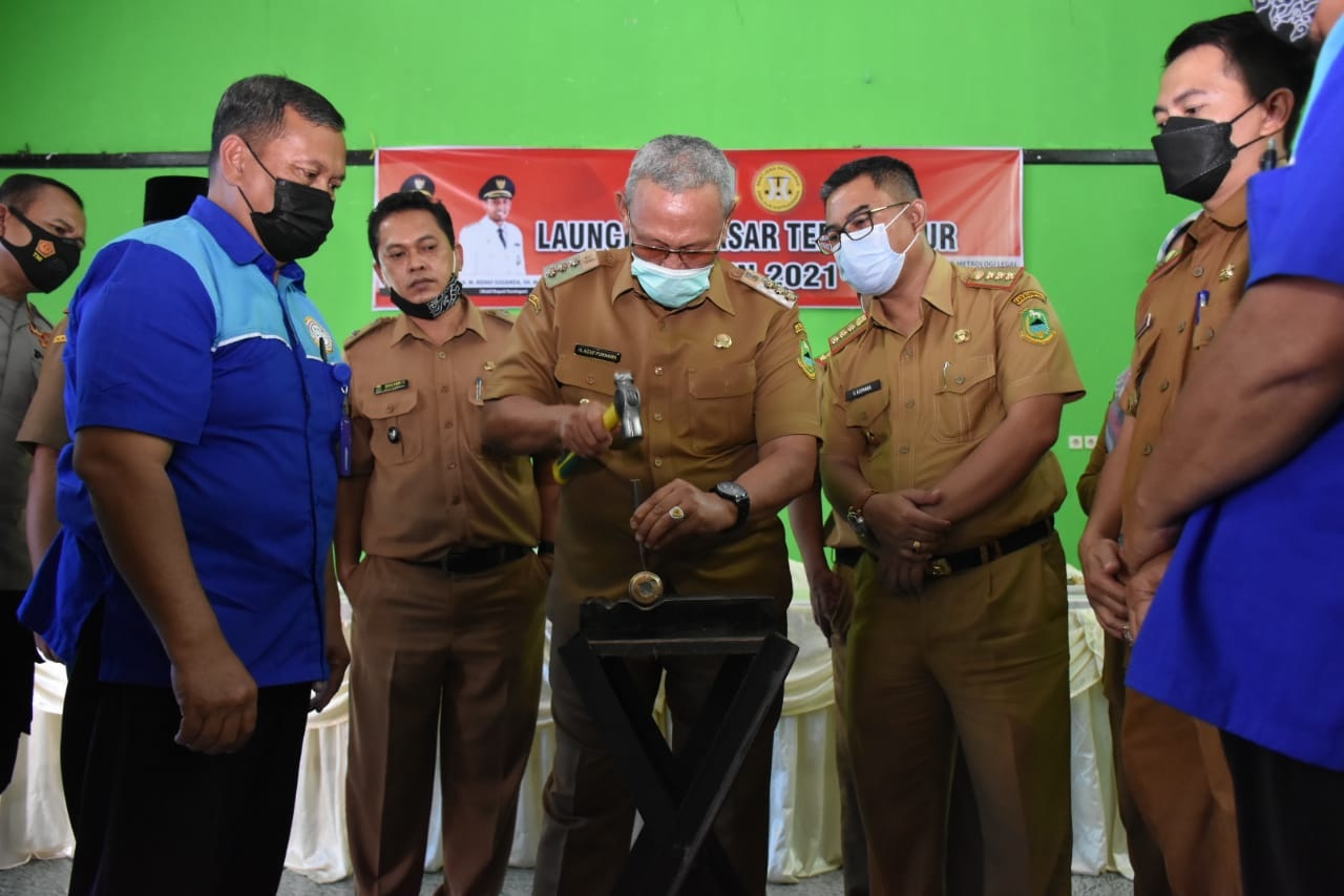 Pasar Tertib Ukur, Alat Timbang Wajib Ditera Ulang