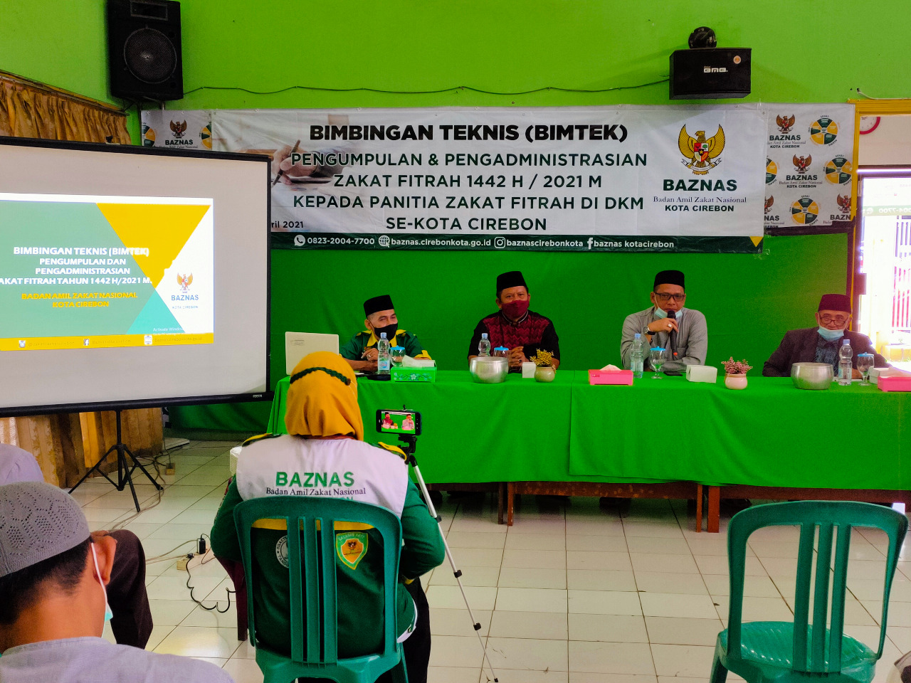 Baznas Kota Cirebon Mulai Sosialisasikan Teknis Pengumpulan Zakat Fitrah