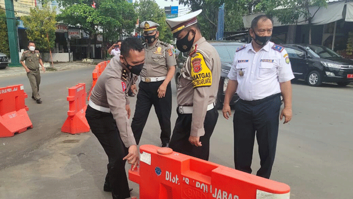 Jalan Sudirman Kembali Diberlakukan Lalu Lintas 2 Arah