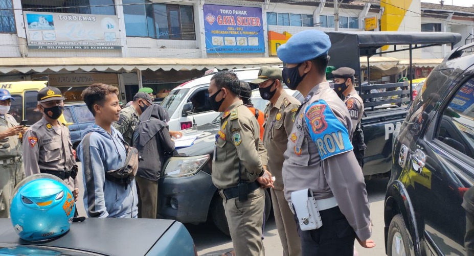 Tidak Pakai Masker, 12 Orang Terjaring Operasi Yustisi