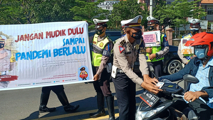 Ada 6 Pos Sekat di Indramayu, Polisi: Pemudik Sulit Lolos