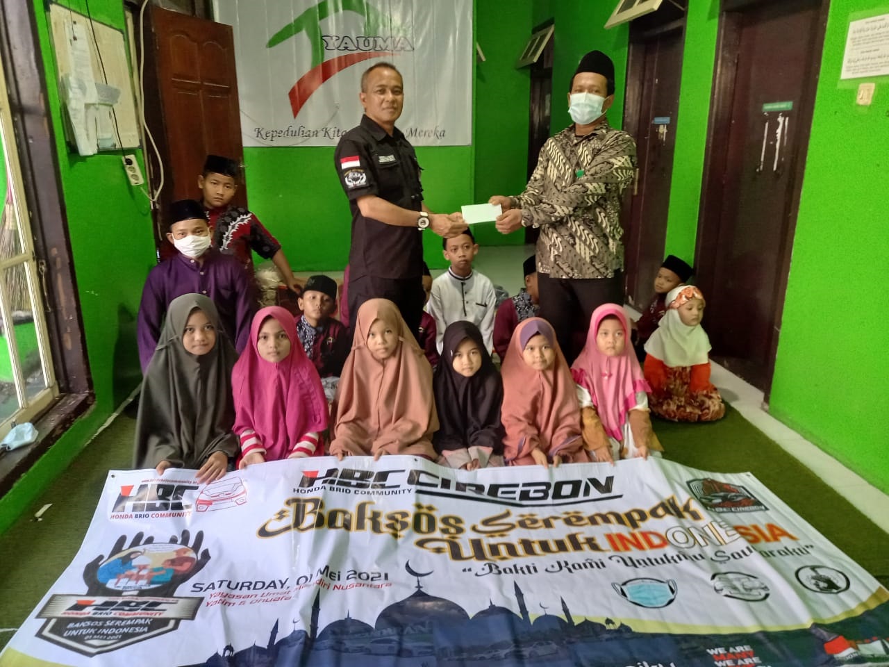 HBC Santuni Anak Yatim dan Sebarkan Takjil