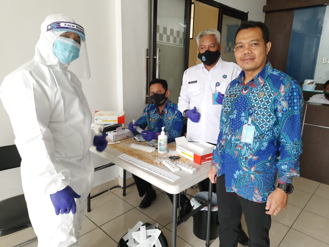 Pasca Lebaran, Semua Pegawai BNN Tes Swap Antigen