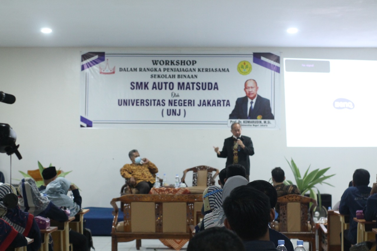 SMK Auto Matsuda Jadi Sekolah Binaan UNJ