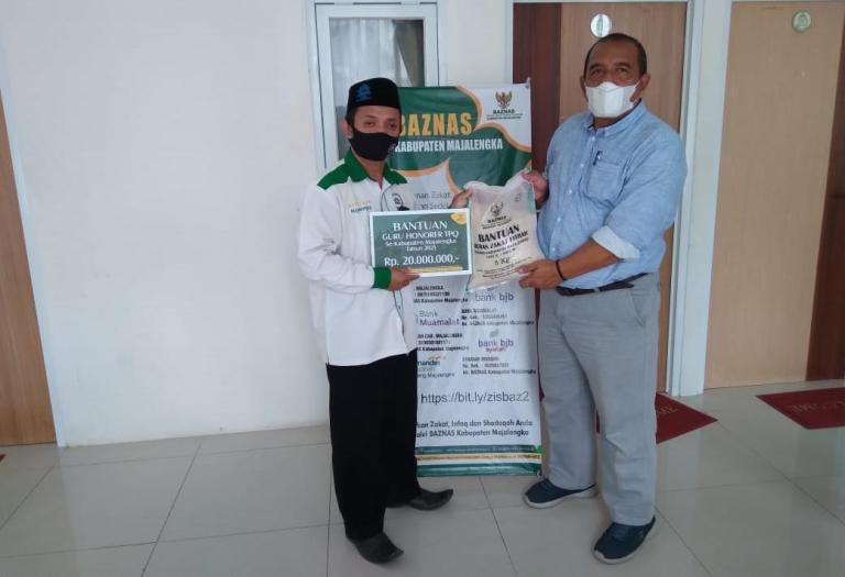 Diaudit Akuntan Publik, Baznas Majalengka Raih Penghargaan WTP