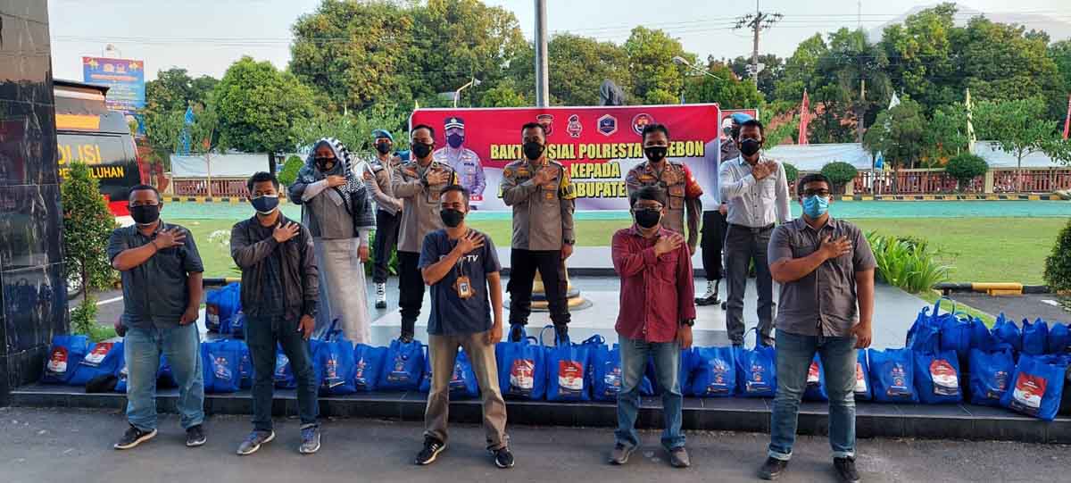 Kapolresta Cirebon Ajak Jurnalis Perangi Pandemi Covid-19