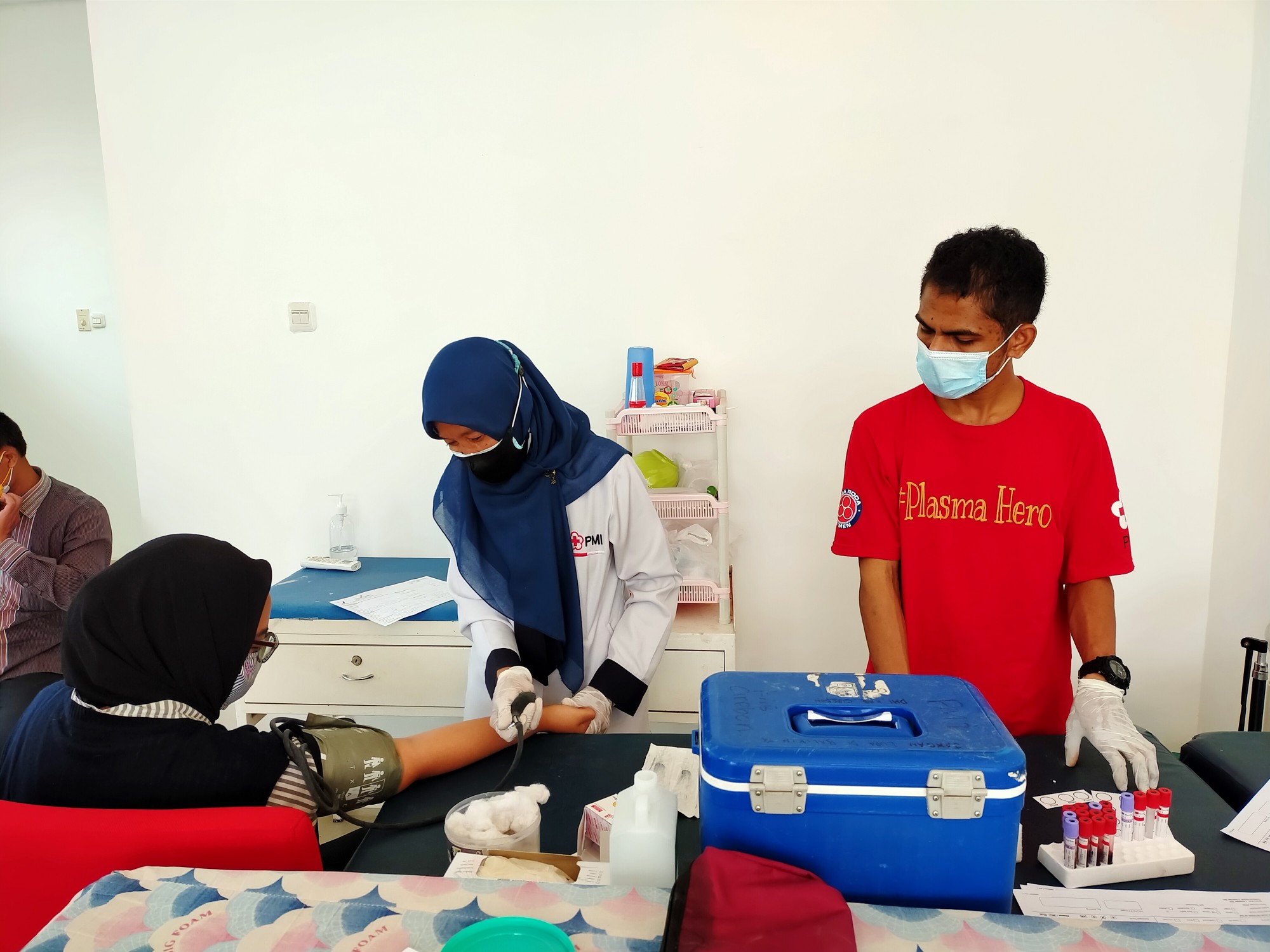 Dharma Wanita IAIN Cirebon Buka Posko Donor Plasma