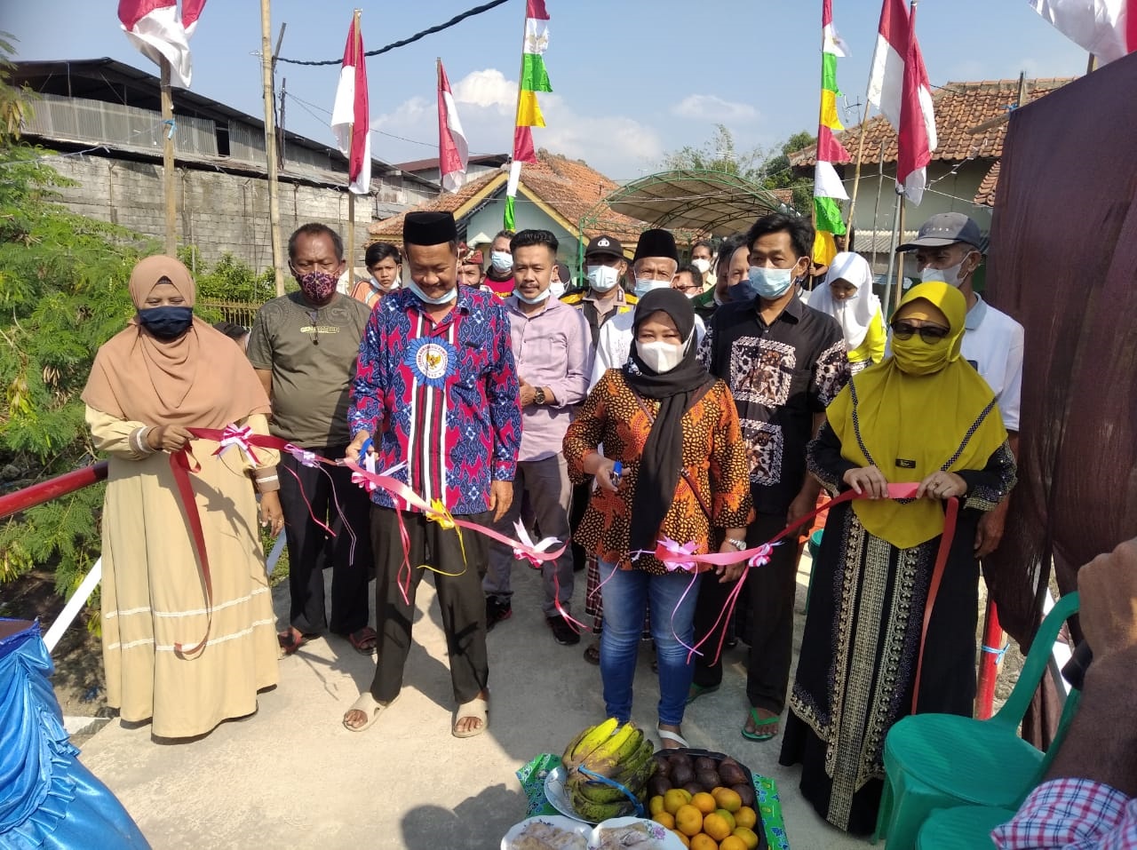 Jembatan Keas, Hasil Swadaya Masyarakat