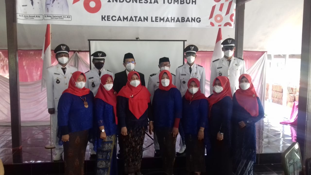 Pemcam Lemahabang Gelar Apel Kemerdekaan