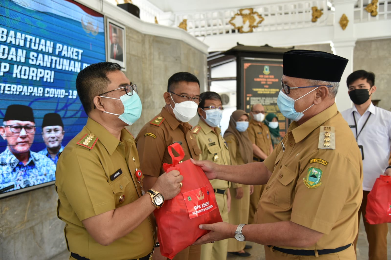 Jalani Isoman, Anggota Korpri Dapat Santunan