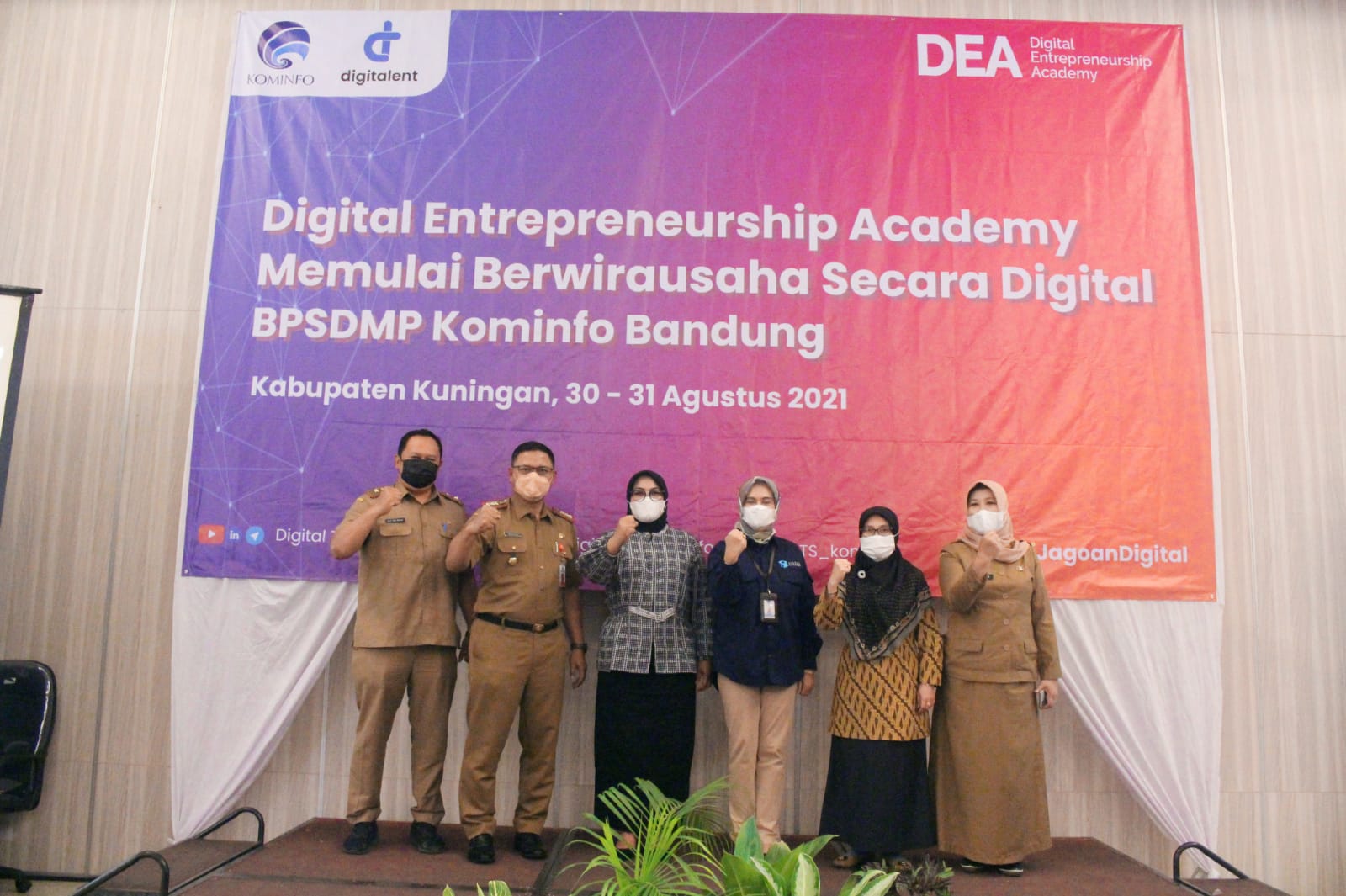 UMKM dan PKK dilatih Digital Entrepreneurship Dan Talent Scholarship