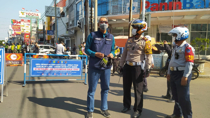 Hari Ini, Nopol Ganjil Jangan ke Tengah Kota, Ojol dan Angkot Bebas Akses