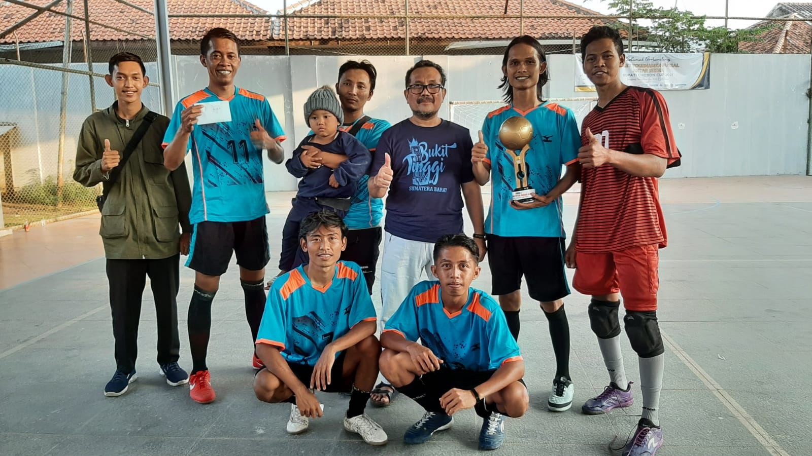 Rakyat Cirebon Juarai Turnamen Futsal Bupati Cup 2021