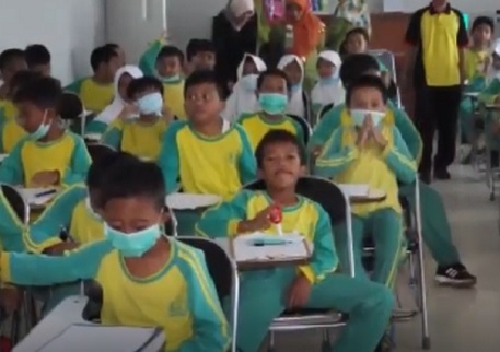 Duuh, Banyak Siswa Tidak Pakai Masker