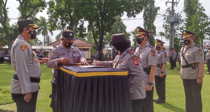 7 Perwira Polres Kuningan Kena Mutasi