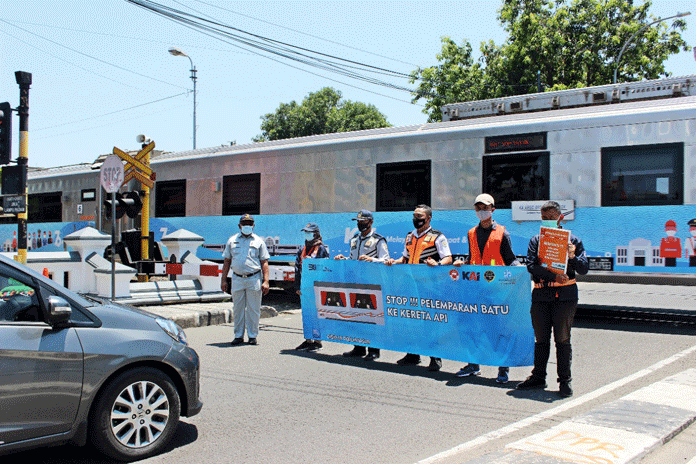 Tren Angka Kecelakaan di Perlintasan KA Menurun