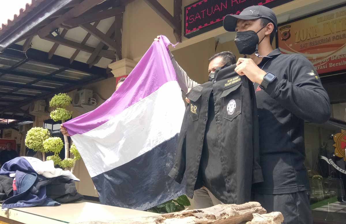 Terekam CCTV Serang Warga, Anggota Berandal Motor Ditangkap Polisi