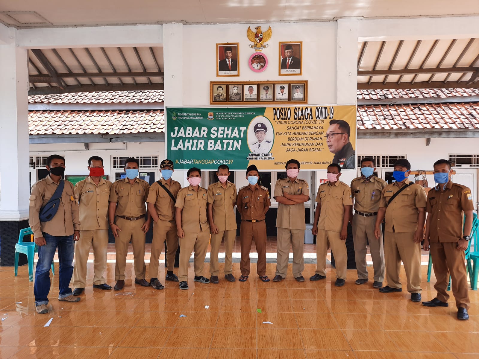 Banprov Desa Pasaleman untuk Perbaikan Jalan, Kuwu Minta Masyarakat Ikut Merawat