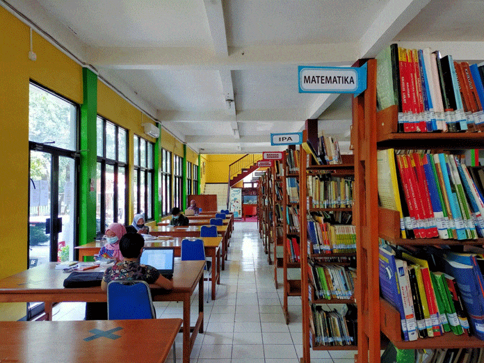 PPKM Level 1 Kota Cirebon,  Perpustakaan Dibatasi 25 Persen, Pengunjung Bisa Pinjam Online