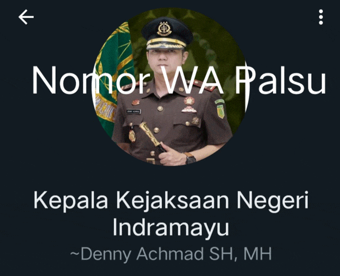 Pejabat Indramayu Resah, Dapat WA Palsu Ngaku Pejabat Kejari