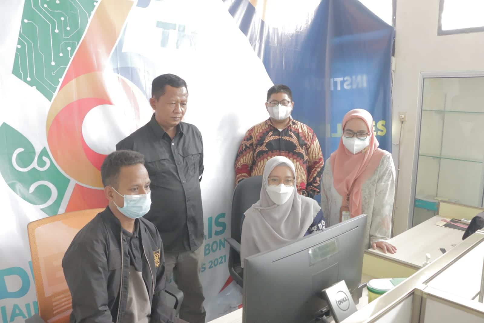 Tim Monev Pengelolaan Media Sosial Itjen Kemenag RI Cek Kesiapan Perangkat Siber IAIN Cirebon