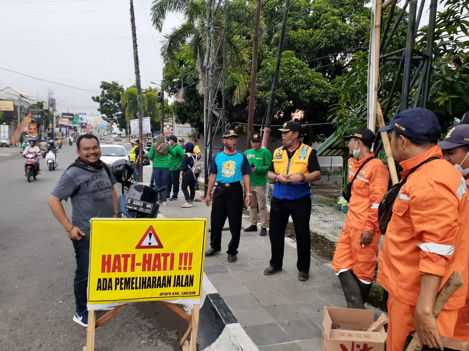 Peringati Hari Bakti, DPUTR Gelar Kegiatan Sosial