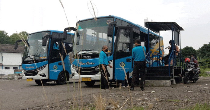 Ayo Ajak Masyarakat Naik Bus Trans Cirebon