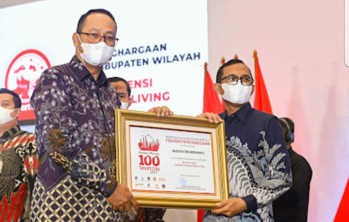 Indramayu Terima Penghargaan Smart Living dari Kemkominfo