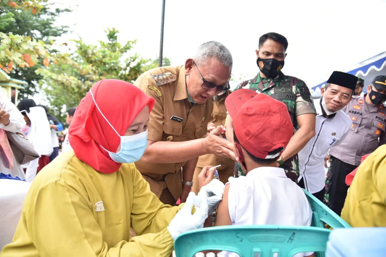 Kuningan Kejar Target Vaksinasi Anak