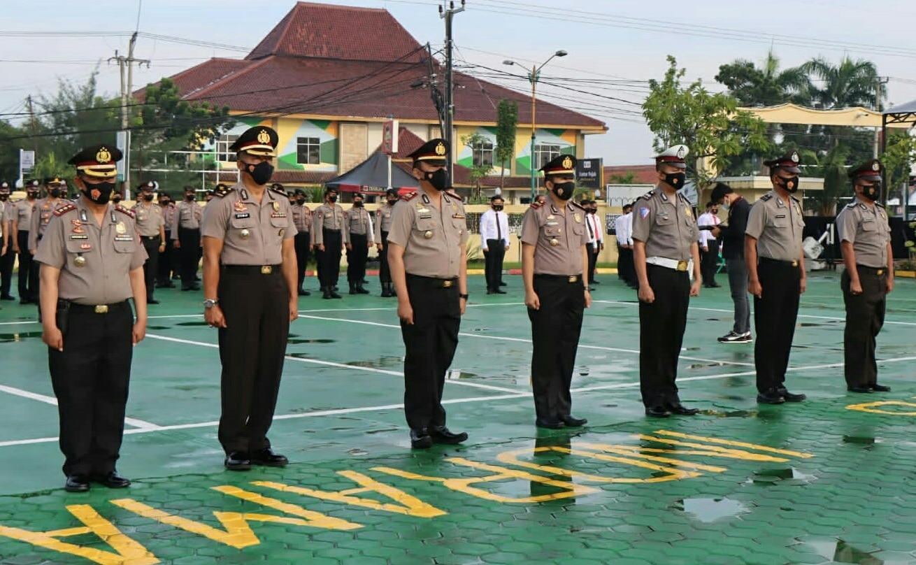 100 Polisi Naik Pangkat, 1 Personel Berpangkat AKBP